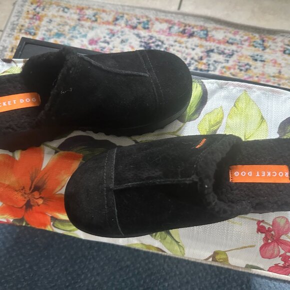 Women's Rocket Dog Platform Clogs (Black) - Picture 4 of 7